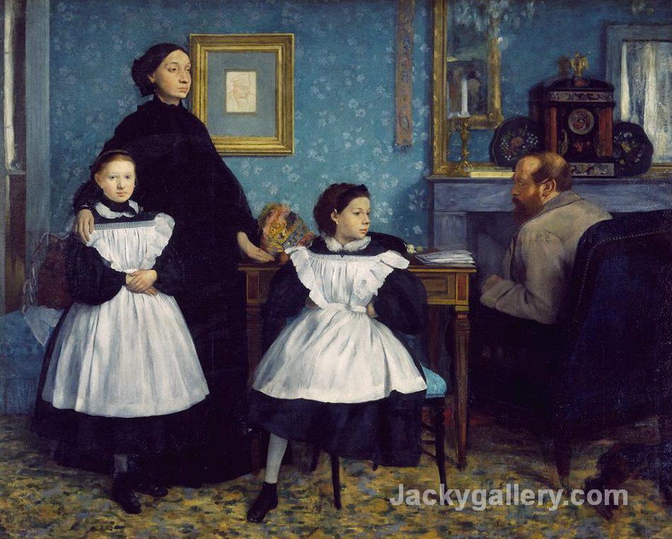 The Bellelli Family-67 by Edgar Degas paintings reproduction